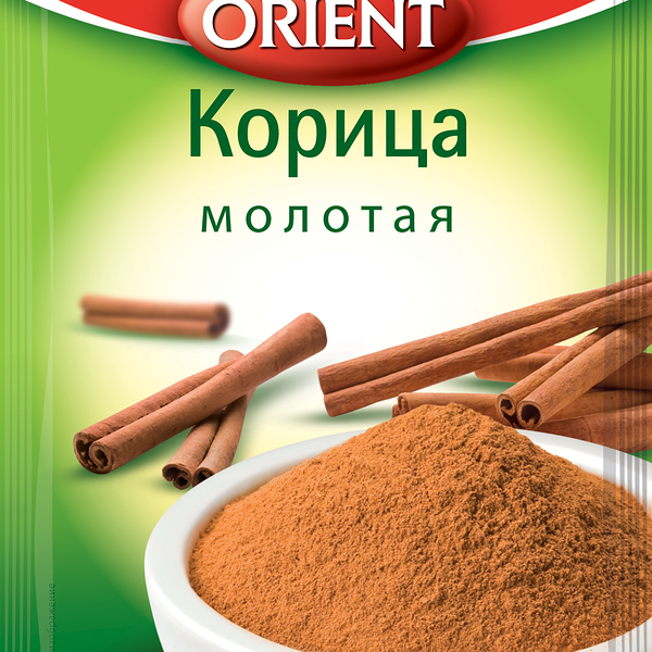 Корица ORIENT молотая, 12г