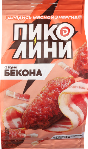 

Колбаски сырокопченые Дымов Пиколини со вкусом бекона 50 г