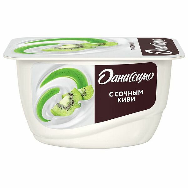 Продукт творожный Даниссимо с сочным киви 5.5%, 130г