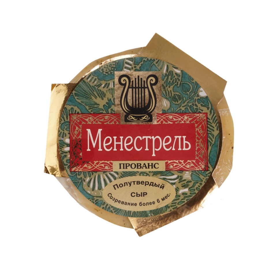 

Сыр Менестрель Прованс 38% весовой