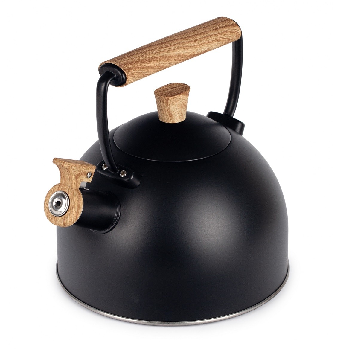 

Чайник со свистком Attribute Blackwood 2.5 л нержавеющая сталь