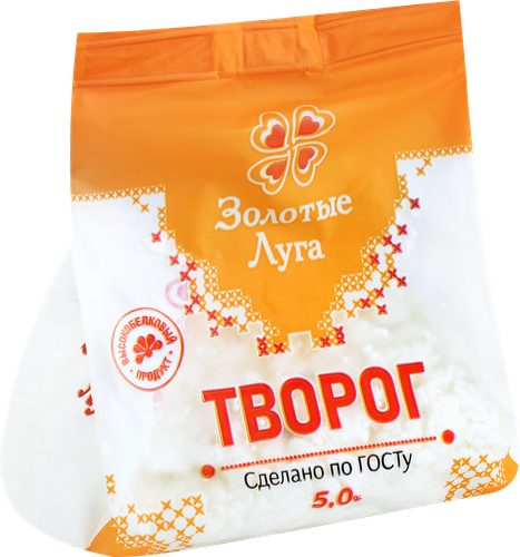 

Творог Золотые луга 5% без змж 180 г