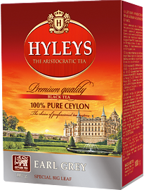 Чай Hyleys Английский Эрл Грей чёр.кр/л с бергамотом 100г