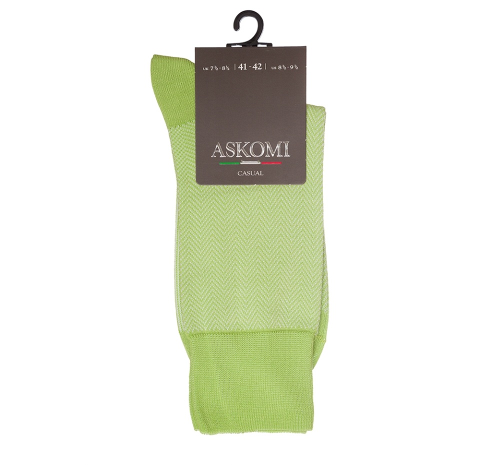 

Носки мужские Classic цвет салатовый, Askomi, р. 41-42