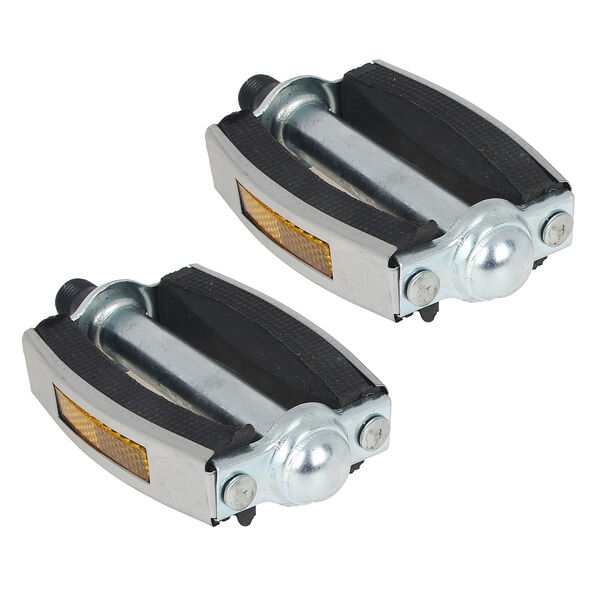 Silapro педали для велосипеда 2шт, 12х7см, резина, металл