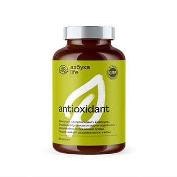 Витаминно-минеральный комплекс «Антиоксидант», «Азбука Life», 90 таблеток, 202 г, Франция
