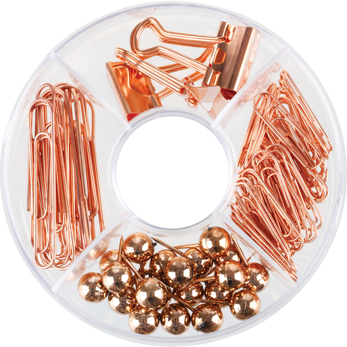 

Набор канцтоваров Meshu Rose Gold, 89 шт.