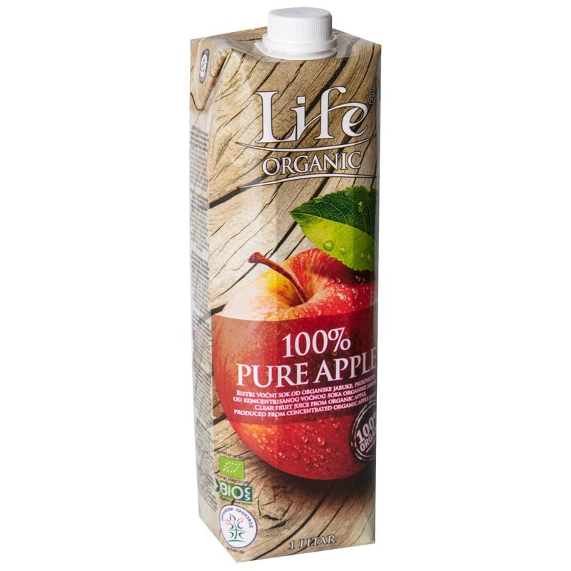 

Сок Life Premium Био яблочный