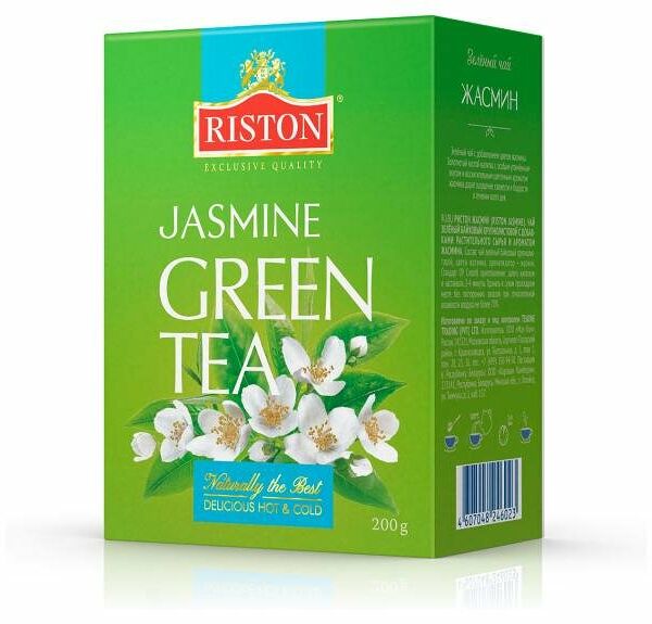 Чай зеленый Riston листовой жасмин