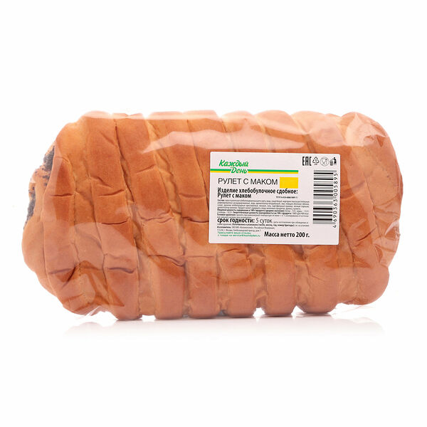 Рулет с маком Каждый день