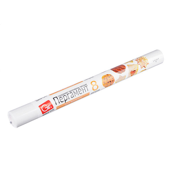 Пергамент для выпечки Grifon 38 см x 8 м, в пленке