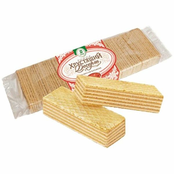 Вафли СИТНО Хрустящий десерт со вкусом карамели