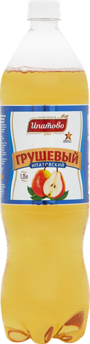 

Напиток ИПАТОВО Ипатовский грушевый сильногазированный, 1.25л