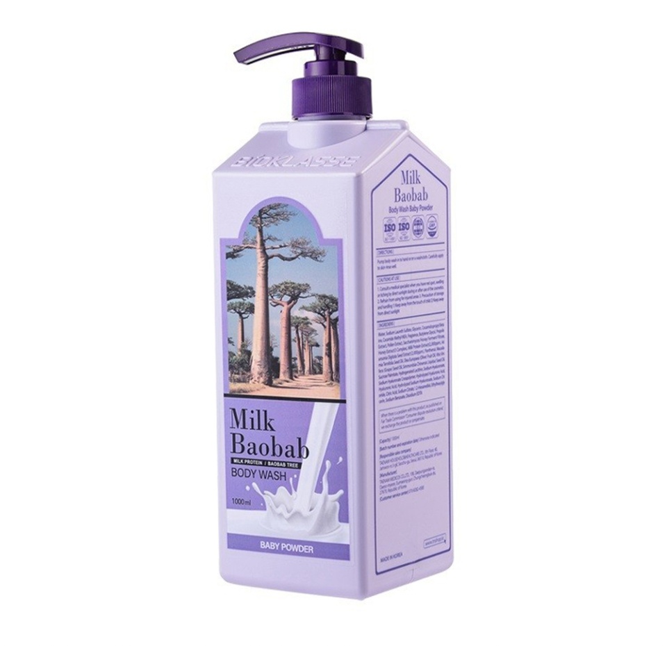 

Гель для душа MilkBaobab Original Body Wash Baby Powder