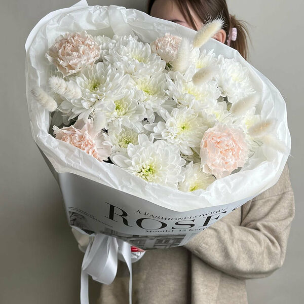 Хризантемки с диантусами