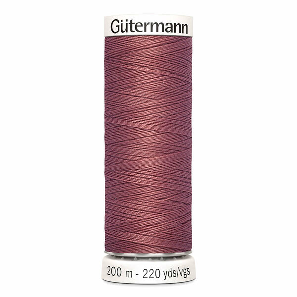 748277 Нить Sew-all для всех материалов, 200м, 100% п/э Gutermann(474 турецкий розовый)