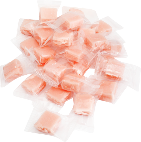 

Персик кубик фас вес до 300г