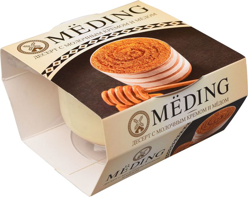 

Десерт Meding с молочным кремом и медом 9.7% 85 г