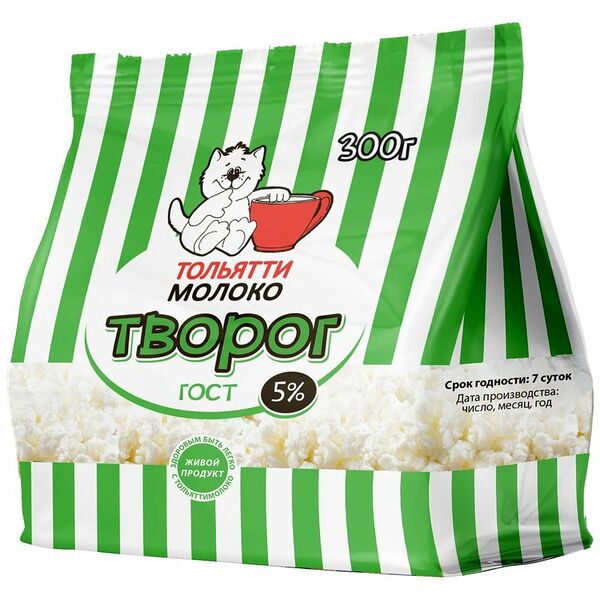 Творог Тольятти Молоко 5%