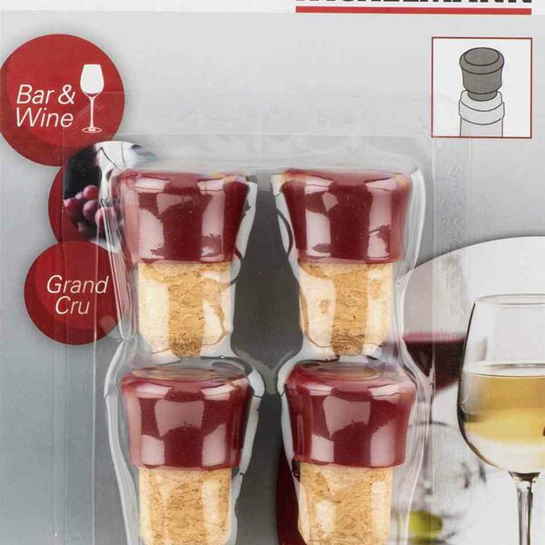 Пробки для бутылок Fackelmann, 4 шт.