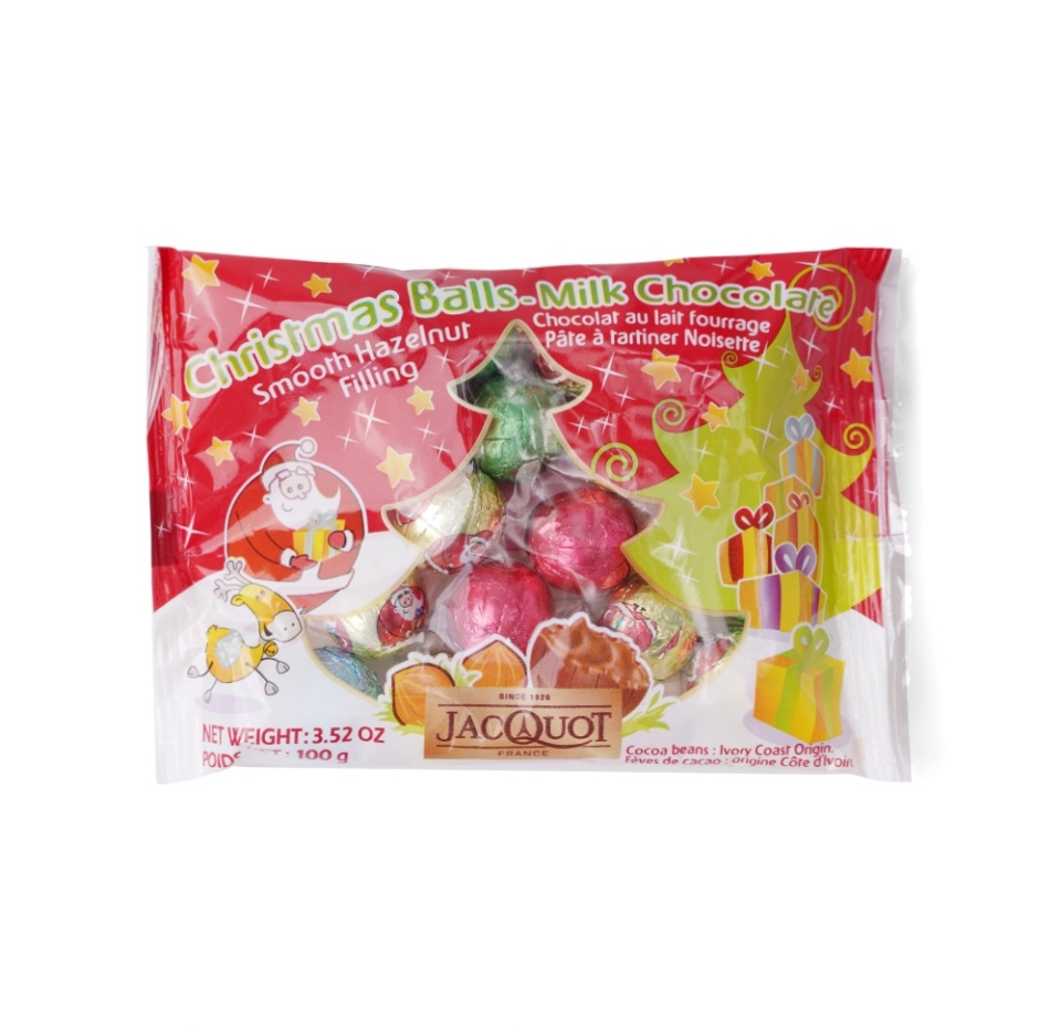 

Конфеты Jacquot шоколадные шарики с ореховой начинкой 100 г