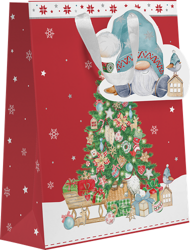 Пакет подарочный Сканди, 14х19х9см, Арт. SNA в ассортименте