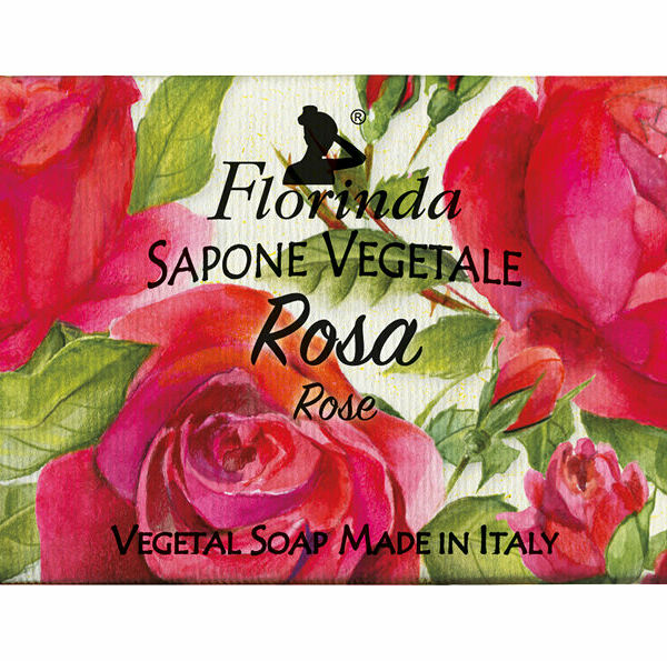 FLORINDA Rosa Мыло для тела Роза, 100 г