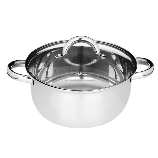 Фармерс кастрюля с крышкой 3,7л, 22х11см, промо