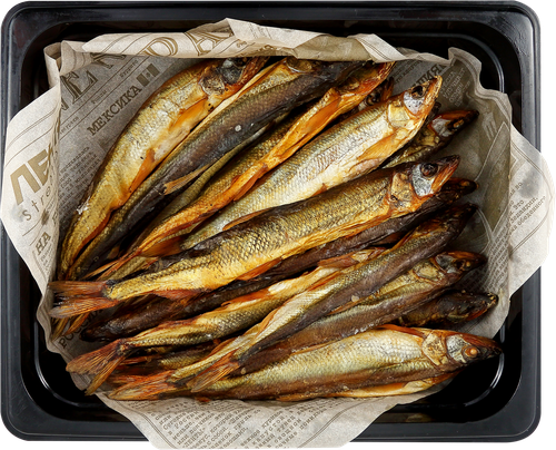 

Корюшка АФ Уйская холодного копчения, весовая