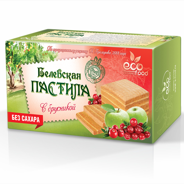 Пастила Ecofood Белевская диетическая