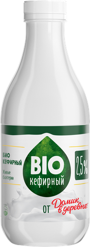 

Кефир Домик в деревне Bio кефирный 2.5% 900 г