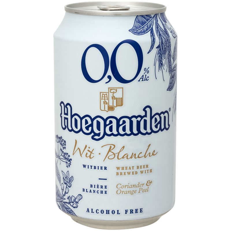 

Пивной напиток Hoegaarden Blanche безалкогольный светлый 0.33 л
