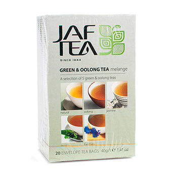 Чай зеленый JAF TEA Ассорти Classic Melange 20*2 г Шри-Ланка