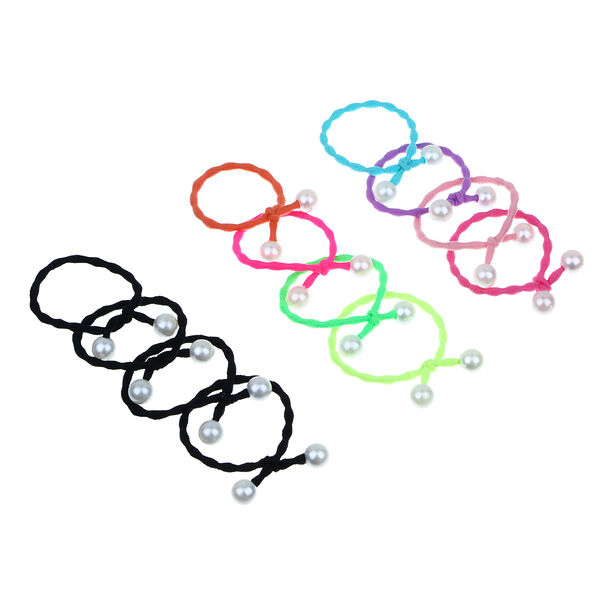 Beriotti набор резинок для волос 4шт, полиэстер, пластик, d3см, 2-3 дизайна