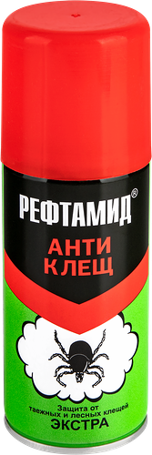 Средство от клещей Рефтамид антиклещ экстра, 100 мл
