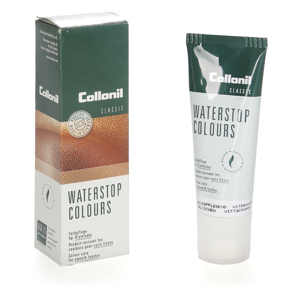 

Крем Collonil Waterstop tube для ухода за гладкой кожей белый 75 мл Германия