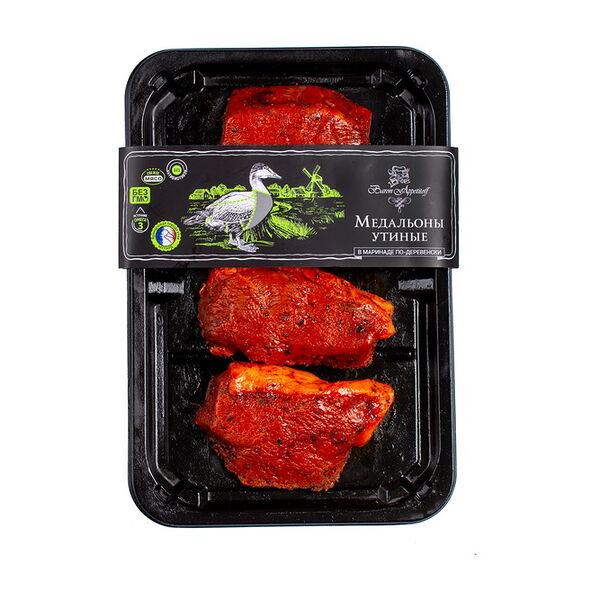 Мясо бескостное кусковое грудной части уток