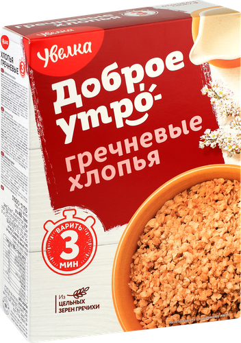 

Хлопья Увелка Гречневые 400 г