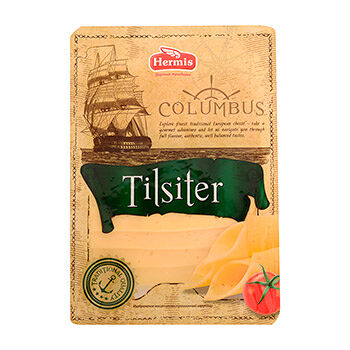 Сыр Тильзитер Hermis Columbus 45%, нарезка 150 г
