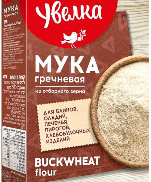 Мука Увелка Гречневая 500г