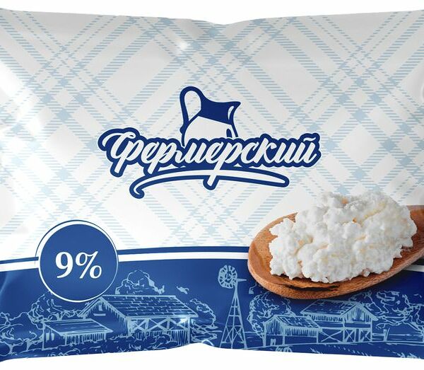 Продукт растительно-жировой Фермерский 9% 180г