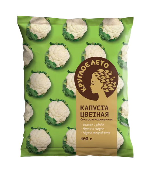 Капуста цветная Круглое лето быстрозамороженная