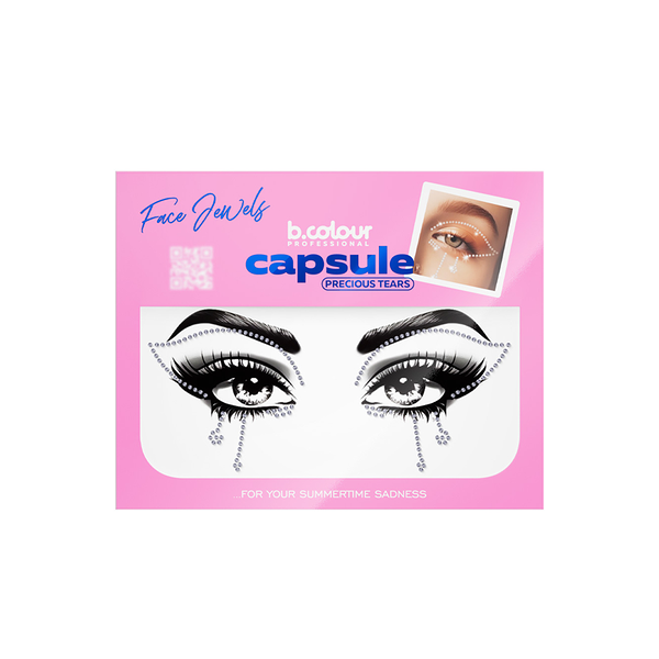 Стразы для лица b.colour professional Capsule Face Jewels Precious Tears 1 шт