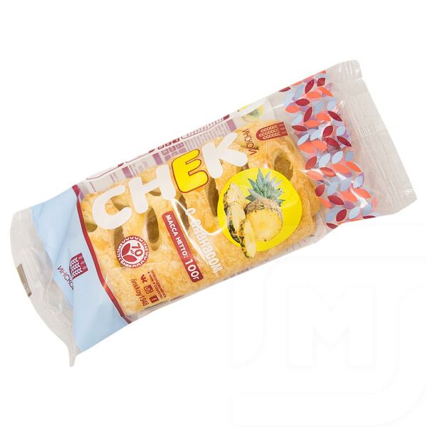 Слойка Хлебокомбинат Инской Снек с апельсином и ананасом