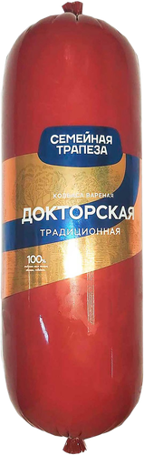 

Колбаса Семейная трапеза Докторская традиционная вес