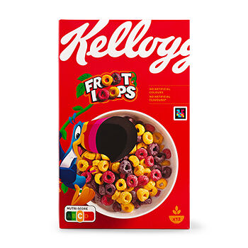 Хлопья Kellogg's с красными фруктами 375г, Франция