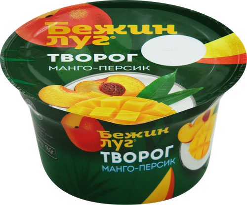 

Творог Бежин луг мягкий манго-персик 4.2% 160 г