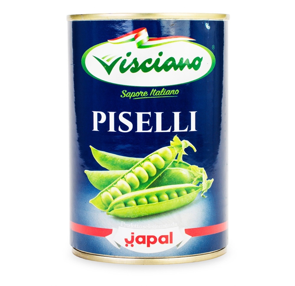 

Горошек зелёный Visciano, металлическая банка