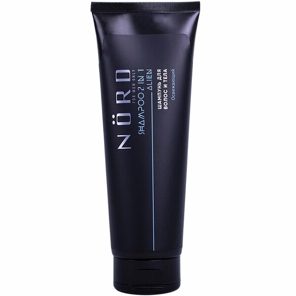 Шампунь для волос и тела Nord Alien освежающий (мужской) 250 мл