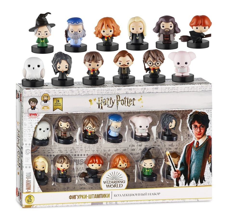 

Набор wizarding world фигурок-штампиков Harry Potter в ассортименте, 12 шт